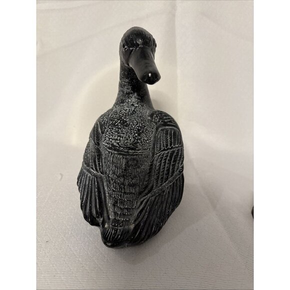 Aardvark soapstone duck sculpture - hand carved - Aardik - Picture 5 of 10